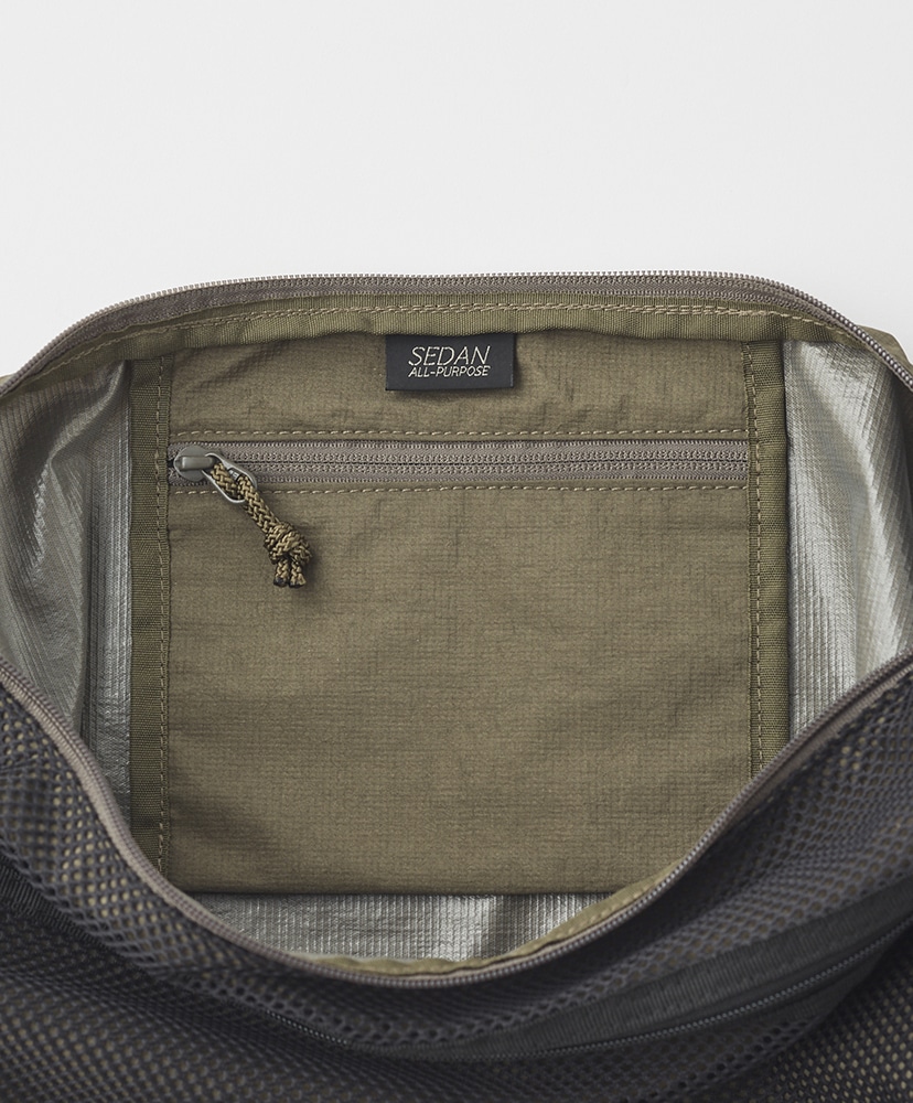 Mesh Shoulder Bag(F Black/ブラック): SEDAN ALL-PURPOSE