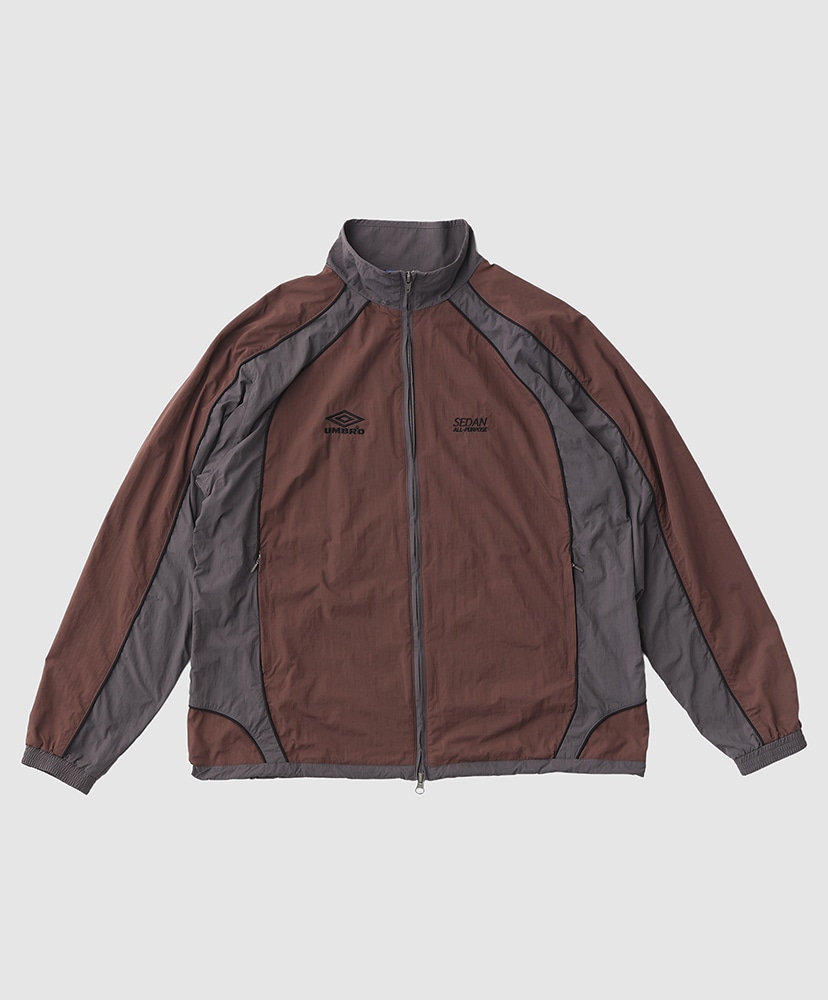 UMBRO Woven Track Jacket(M(MEN) Charcoal Brown/チャコールブラウン 