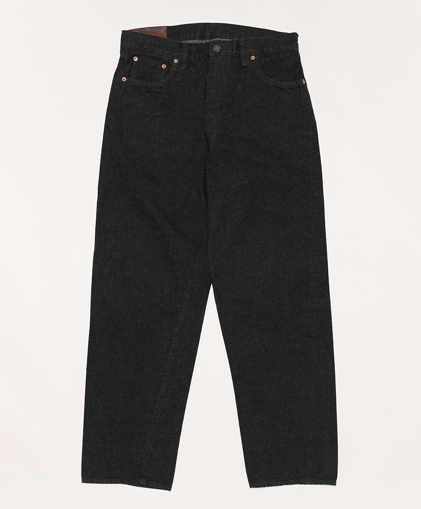 5P Zipper Front Denim Pants(30(MEN) Black One Wash/ブラック