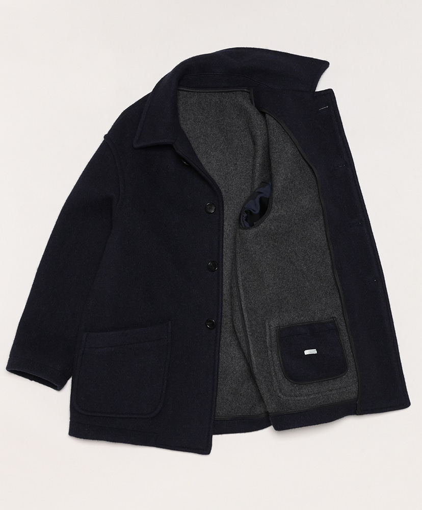 Double Face Cashmere Coat(2(MEN) Navy/ネイビー): A.PRESSE