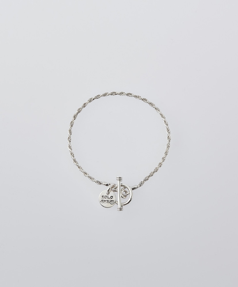 Twist Link Bracelet 1.5mm(19 Silver/シルバー): XOLO JEWELRY