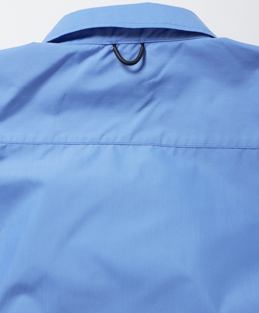 Tech Regular Collar Shirts L/S Solid(L(MEN) Sax/サックス): DAIWA 