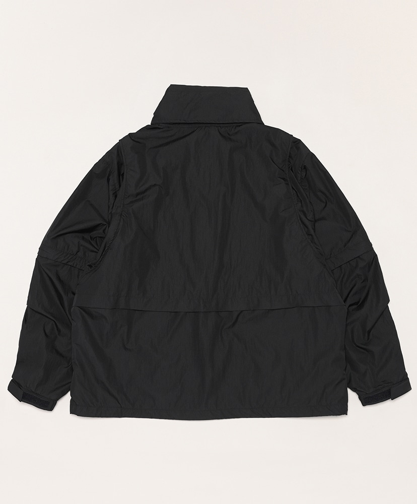 Tech Detachable Windbreaker Jacket(L(MEN) Black/ブラック): DAIWA 