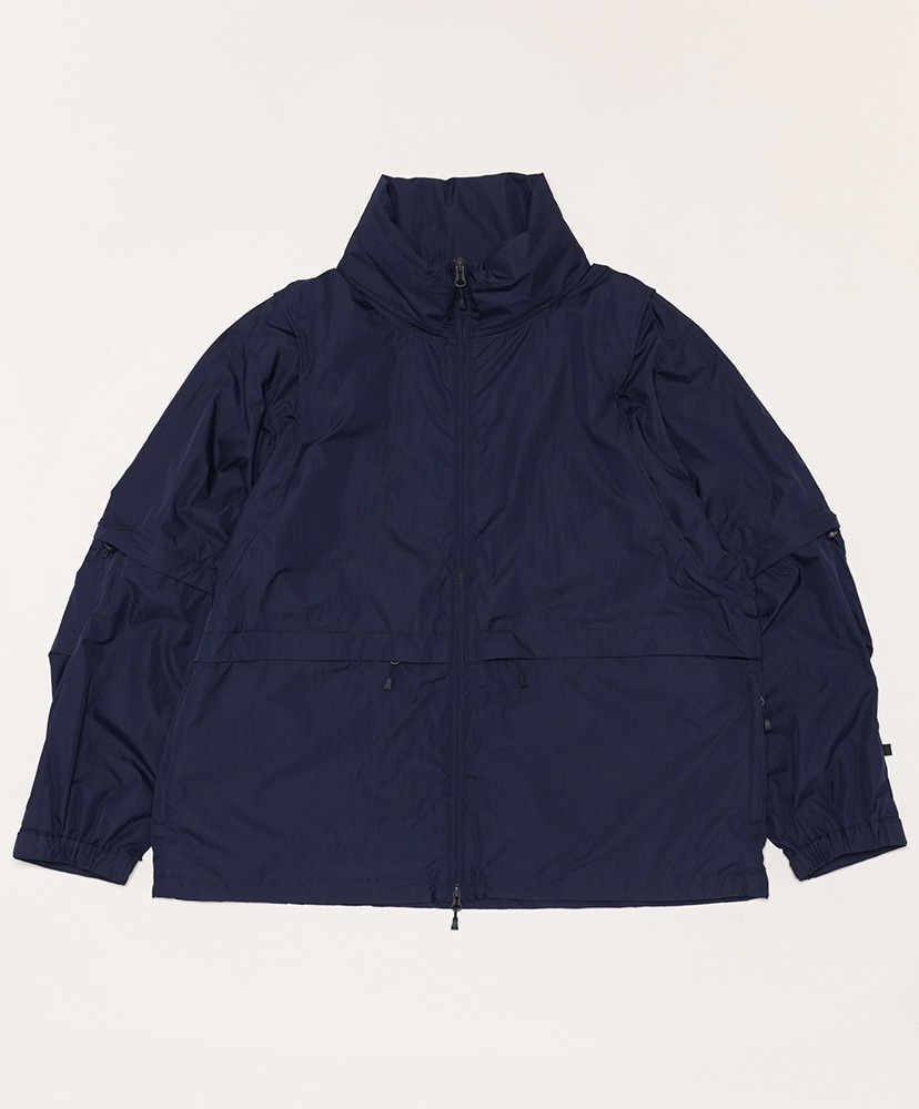 Tech Detachable Windbreaker Jacket(L(MEN) Black/ブラック): DAIWA 