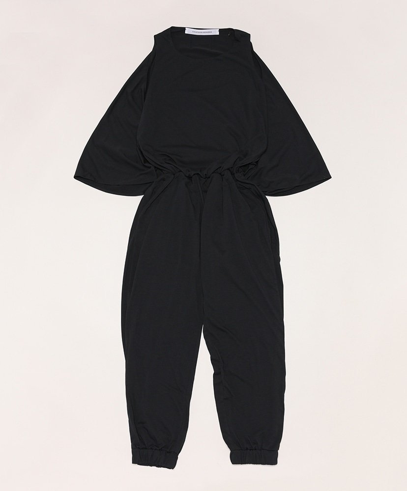 Jasmine Jump Suit - Recycle PE Jersey(1(WOMEN) Black/ブラック 