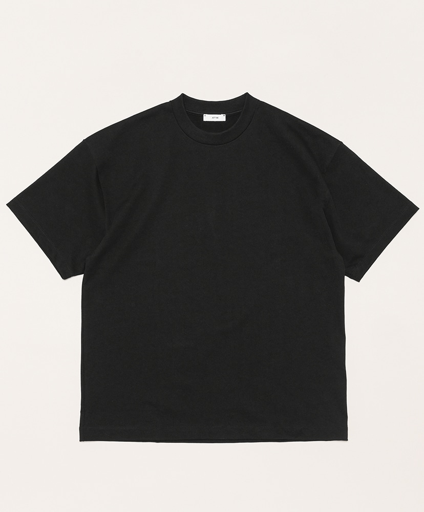 12/- Air Spinning | Oversized S/S T-Shirt(02(MEN) Black
