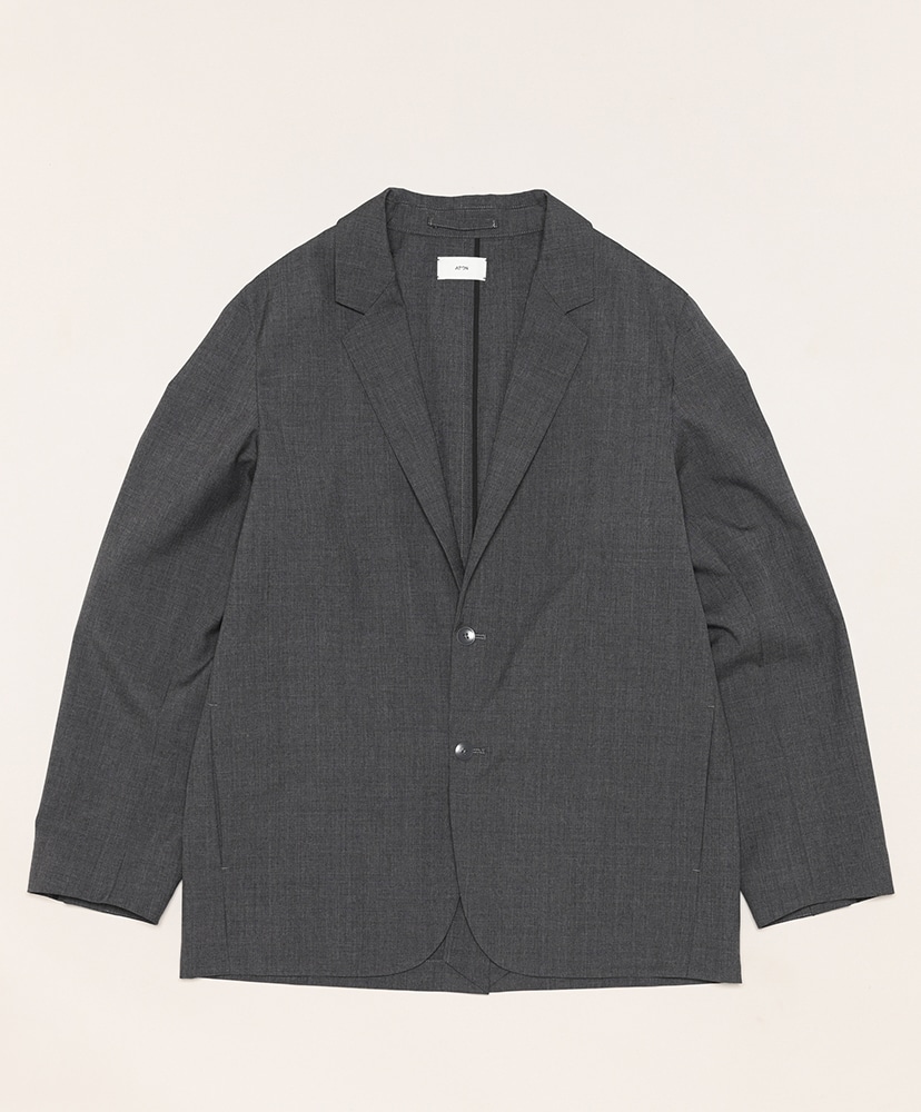 Wool Tropical | Tailored Jacket(04(MEN) Top Gray/トップグレー): ATON