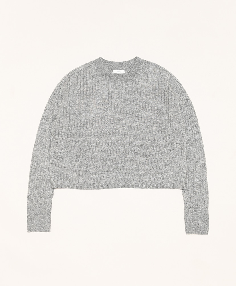 Cashmere Silk Spun | Rib Pullover