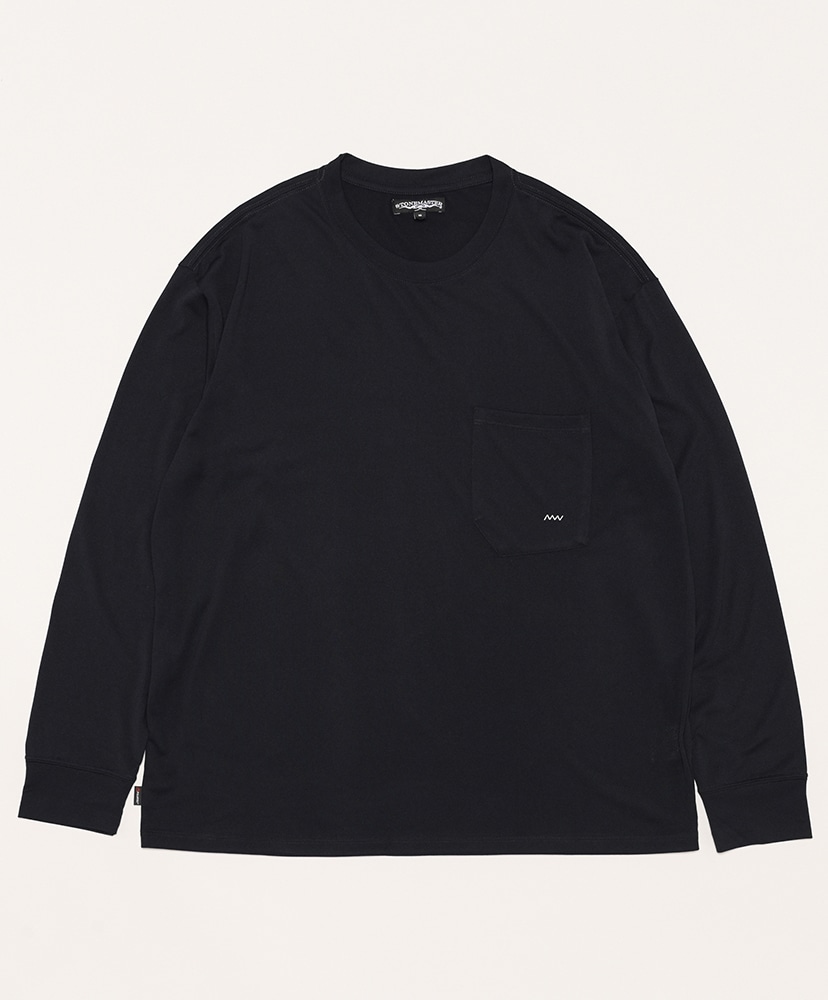 SM Pocket Tee LS - PORLATEC POWERDRY(L(MEN) Black/ブラック 