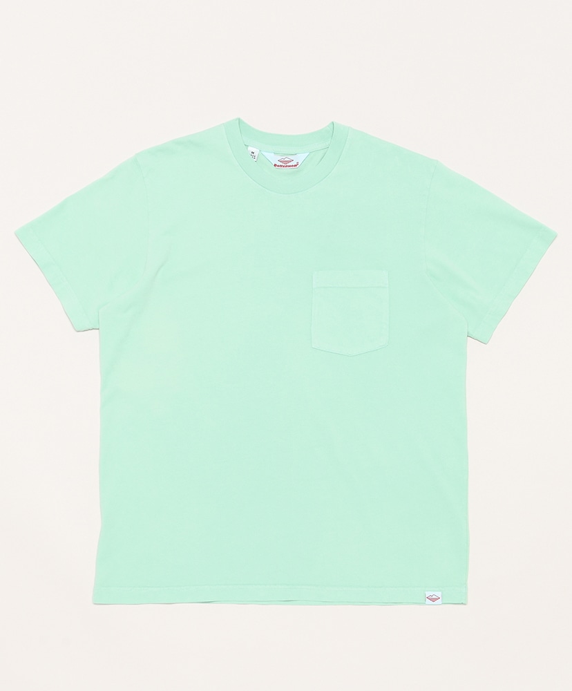 S/S Pocket Tee(L(MEN) Mist Green/ミストグリーン): Battenwear 