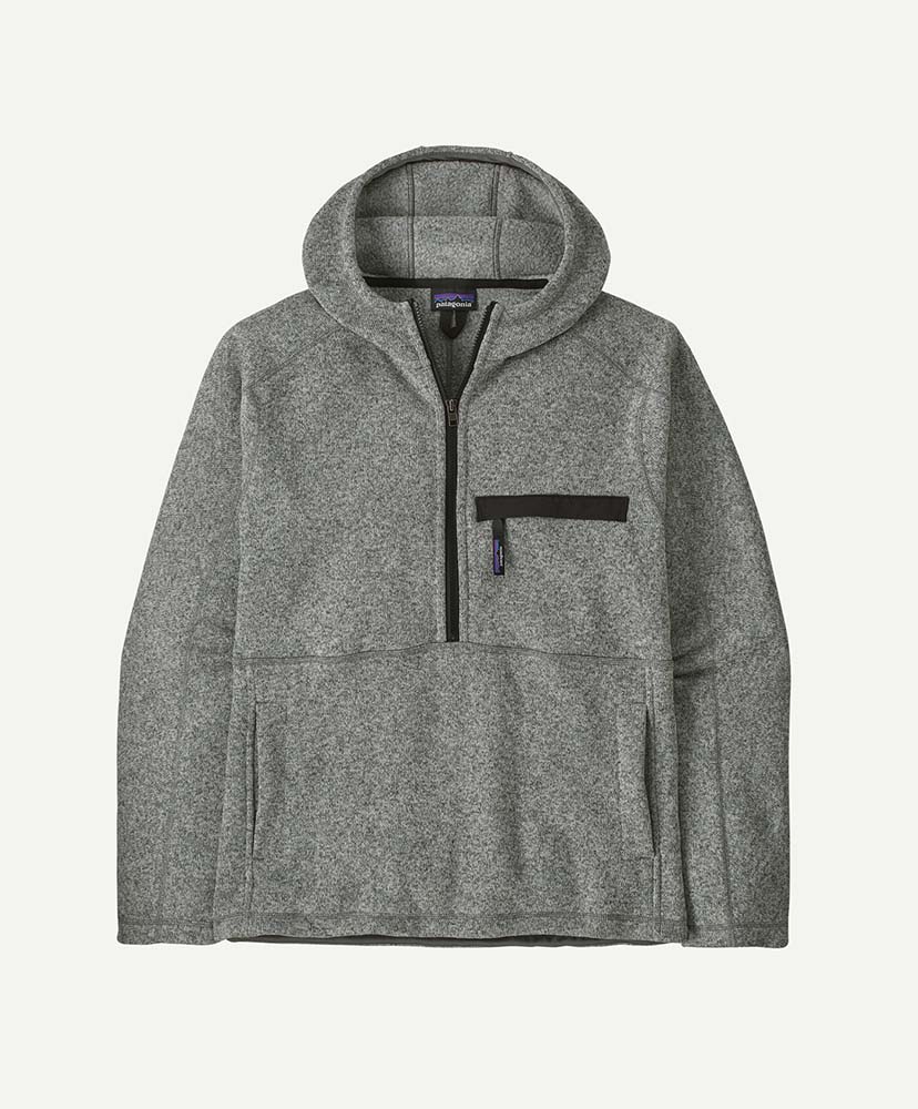 patagonia ブラック タッパー フルジッパー　メンズ　Sサイズ パタゴニアメンズベタージップスウェットシャツ-ブラック|URBAN