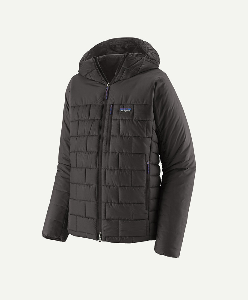 patagonia 中綿 ナノパフフーディー プリマロフト ブラック Sサイズ Men's Hi-Loft Nano Puff Hoody(L(MEN) BLK/ブラック): Patagonia