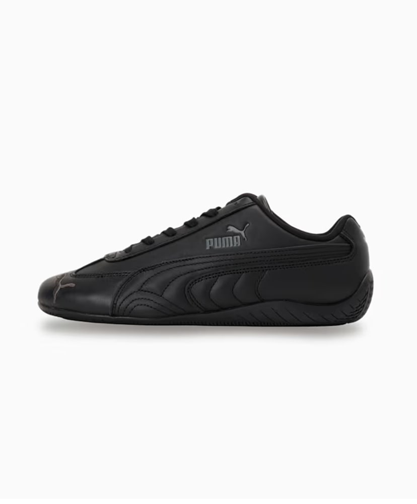Speedcat Full Leather(22.5cm PUMA Black×Shadow Gray/プーマ