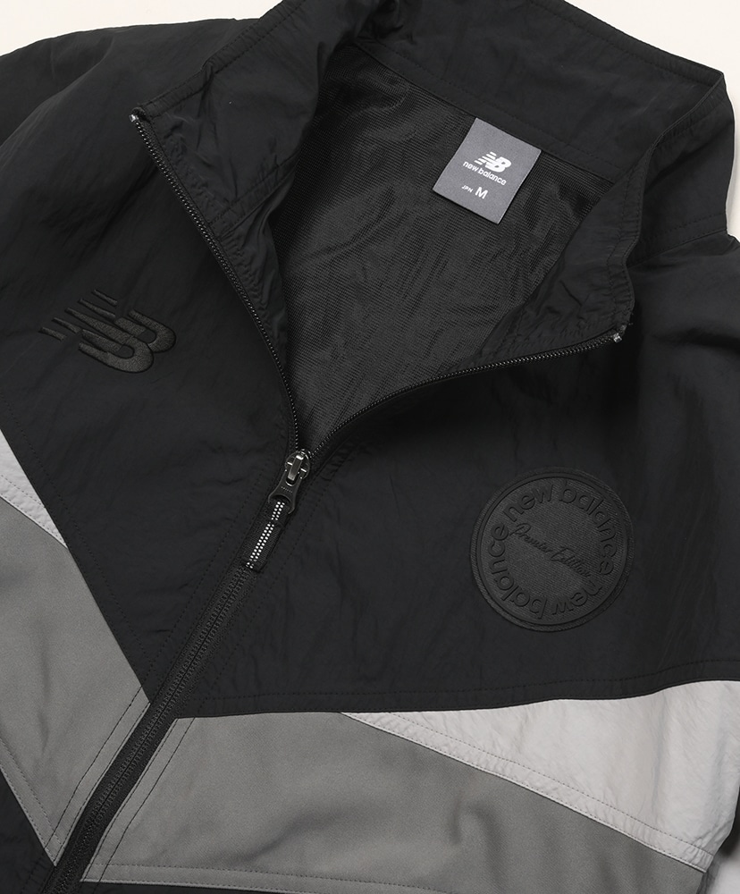 Wind Jacket(L(MEN) BK/ブラック): new balance