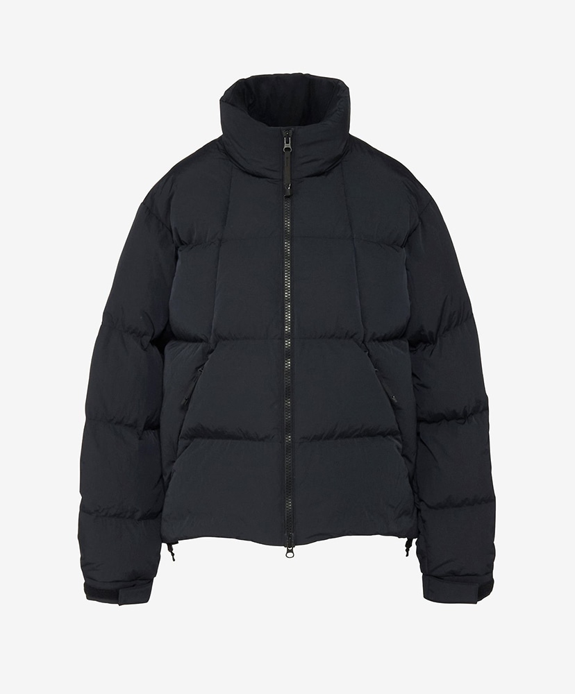 Dope Dyed Ripple Nylon Down Jacket (Unisex)(2(WOMEN) DN