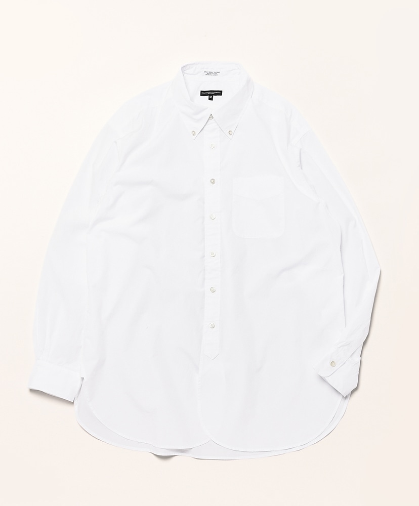 19 Century BD Shirt - 100's 2Ply Broadcloth(L(MEN) White