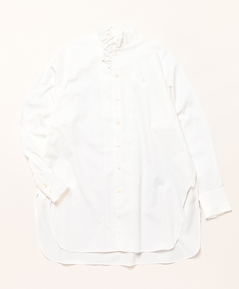 美品 Bibiy. LYON FRILL SHIRT ホワイト フリルシャツ F 新品未使用】Bibiy. フリル付きブラウス ホワイト ビビィ - メルカリ