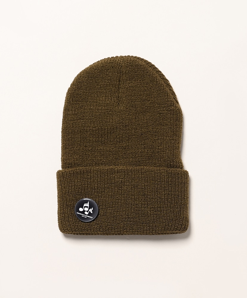 エルメス　ネイビー ワークキャップ ウールと皮革 Watch Cap - Wool(ONE Navy/ネイビー): ENGINEERED GARMENTS
