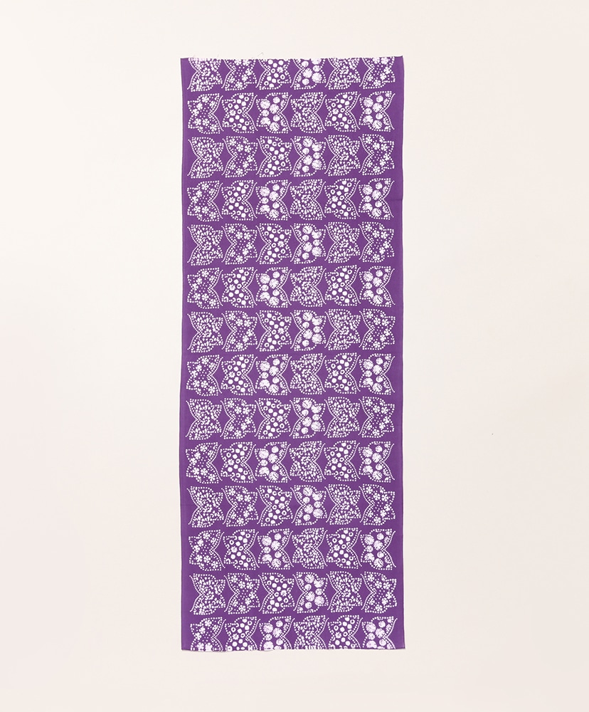 NEEDLES｜ (Tenugui Bandana Kiriko - PURPLE (QV044)) Buy Needles Tenugui Bandana 'Purple' - OT044 PURP | GOAT