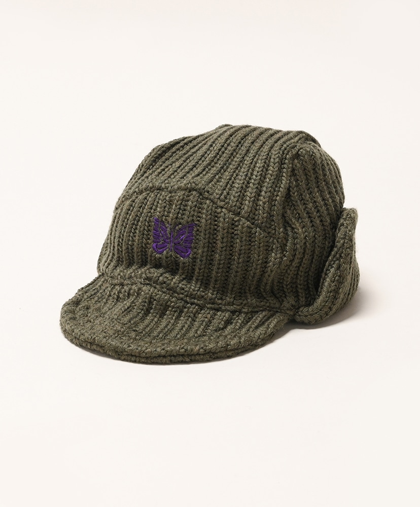 Bird Shooting Cap - Merino Wool(ONE Purple/パープル): NEEDLES