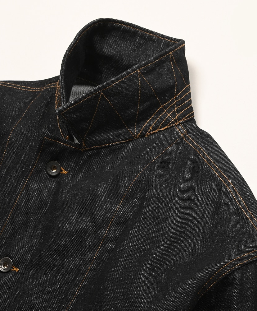 LOFTMAN別注 Sea Bees Jacket - 14oz Cone Denim Black/ブラック L(MEN)