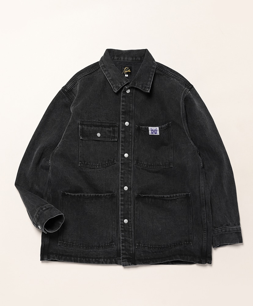 Needles ブラック カバーオール Lサイズ Coverall - Heavy Twill(L(MEN) Black/ブラック): NEEDLES