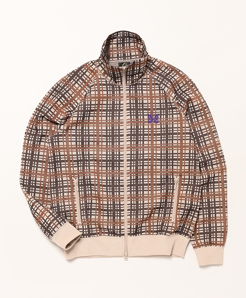 Noodles トラックジャケット Track Jacket - Poly Jacquard(L(MEN) Plaid/プラッド): NEEDLES