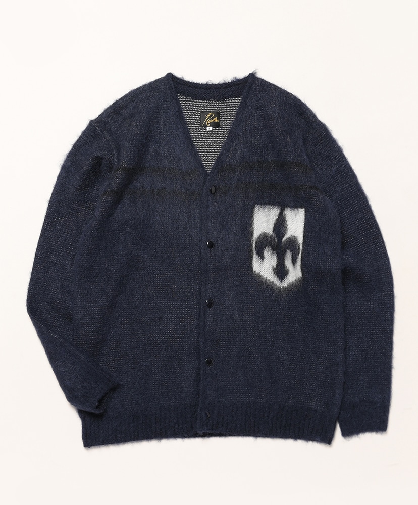Mohair Cardigan モヘアカーディガン ネイビー BIOTOP(ビオトープ) / WOMENS【HYKE】MOHAIR CARDIGAN (トップス