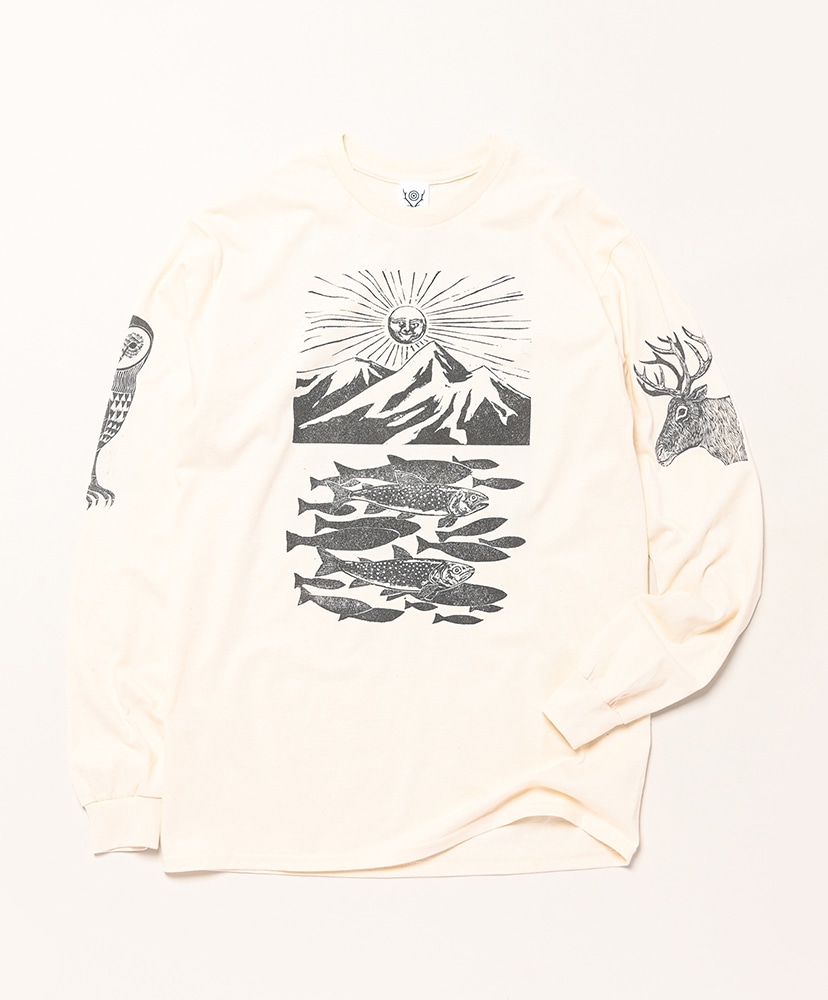 South2 West8 x F.KITAMURA L/S Tee - Cotton Jersey / A(L(MEN