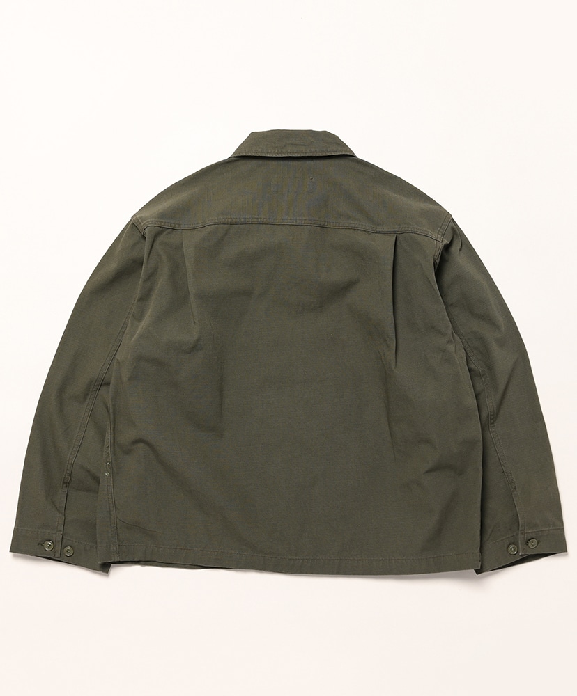 Sea Bees Jacket - Heavyweight Cotton Ripstop Olive/オリーブ L(MEN)