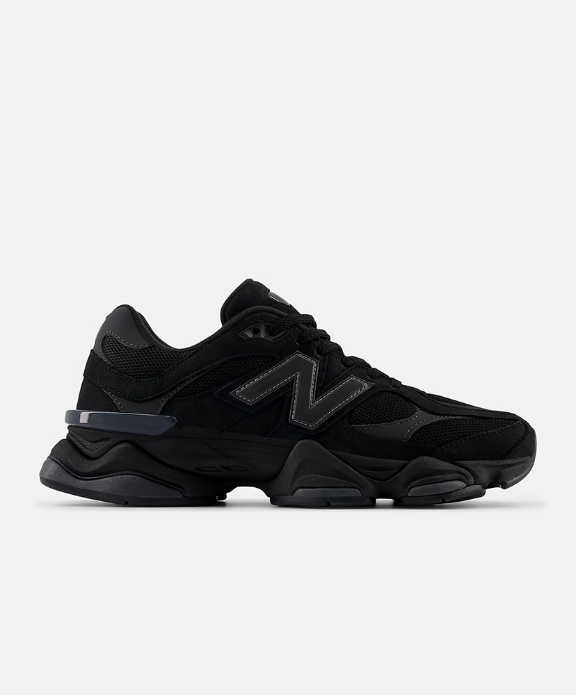 【関税&送料込】New Balance Sneakers Black 9060(26cm Black with Black Cement): new balance