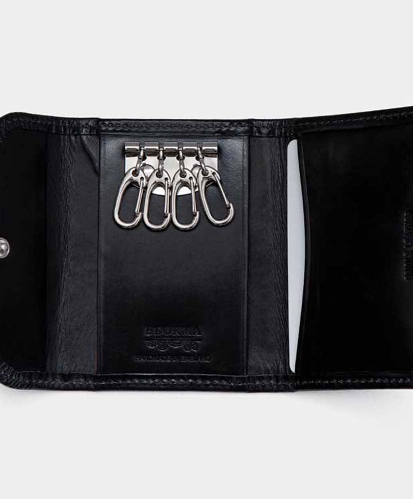 S0059 3Fold Key Case Black/ブラック ONE