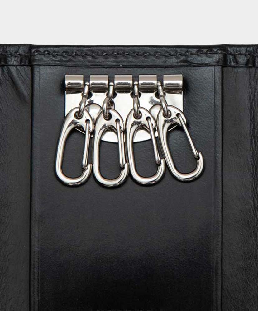 S0059 3Fold Key Case Black/ブラック ONE