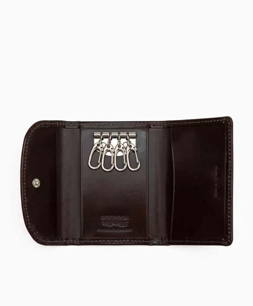 S0059 3Fold Key Case Dark Brown/ダークブラウン ONE