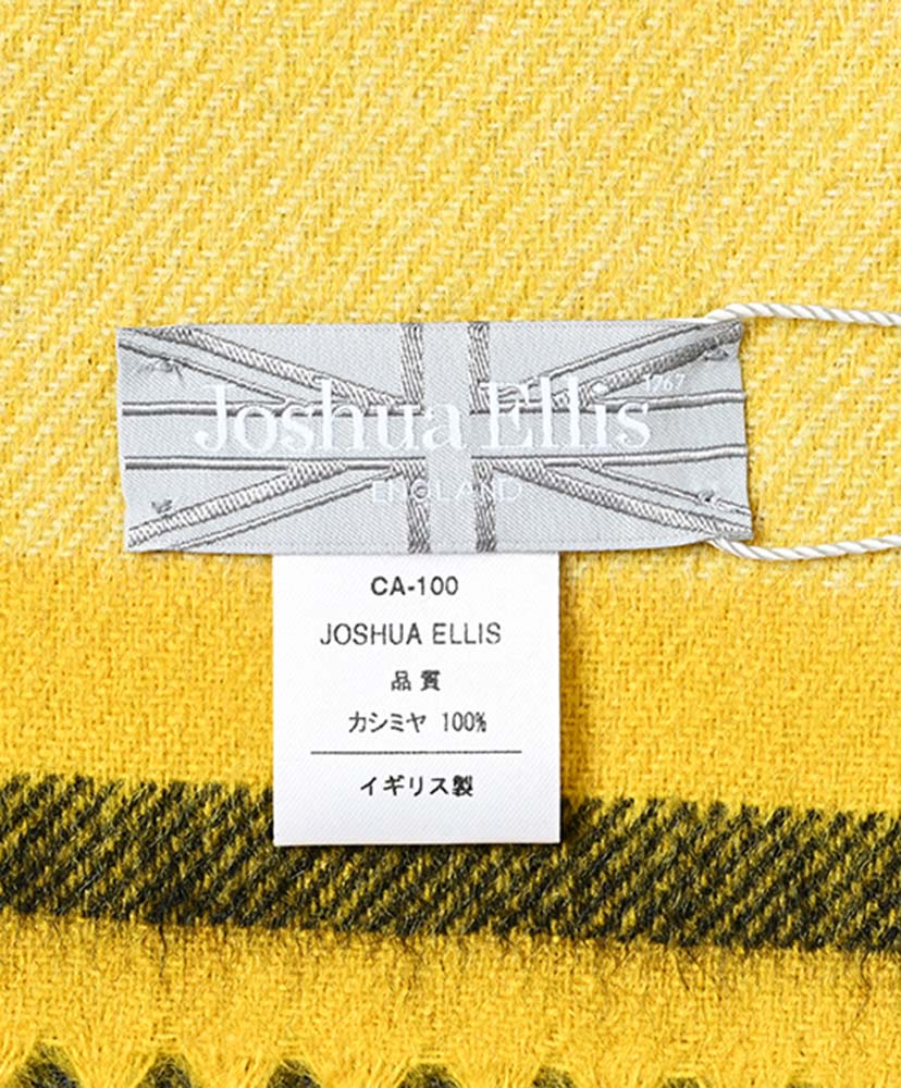 50×190 カシミヤストール (CPG52522) Yellow×Multi/イエロー×マルチ ONE