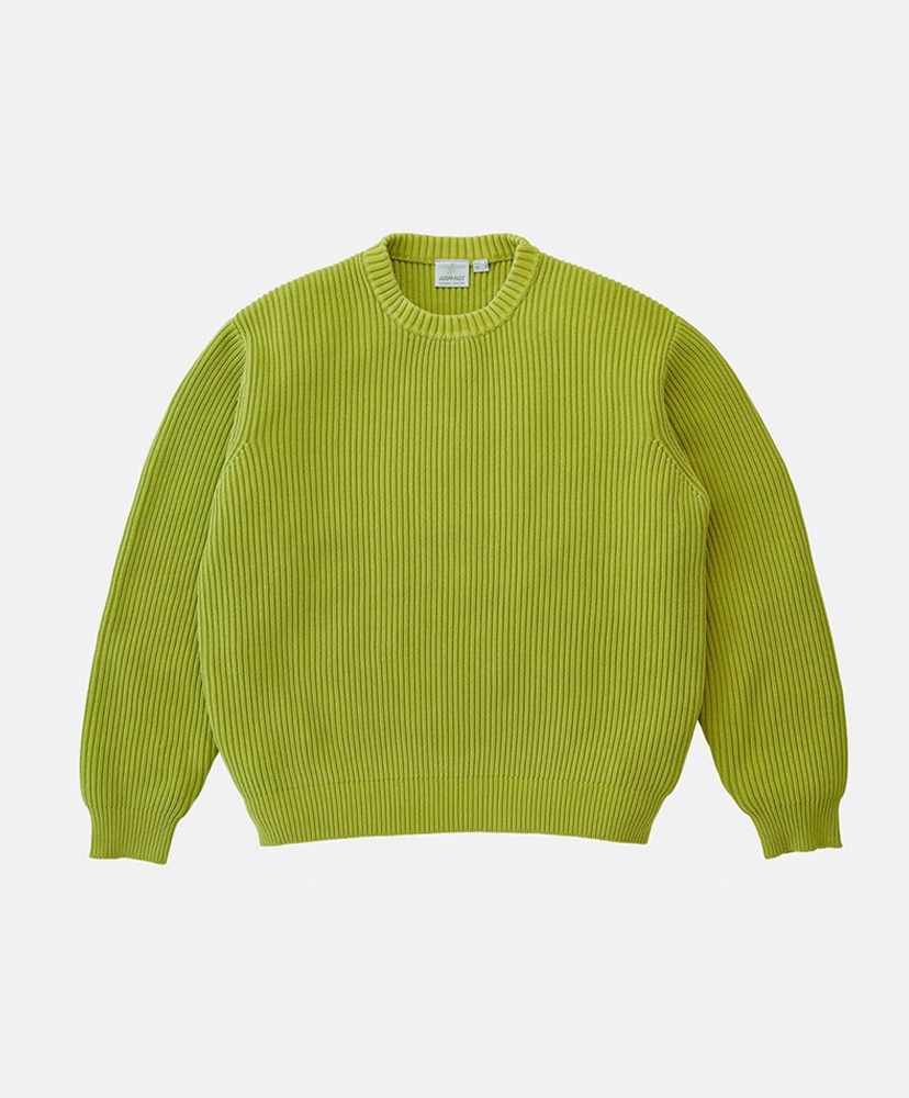 Cotton Knit Sweater(L(MEN) Grey/グレー): Gramicci