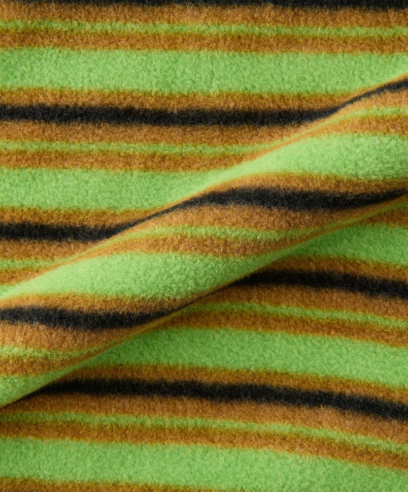 Thermal Fleece W's Pullover(L(WOMEN) Chartreuse Stripe