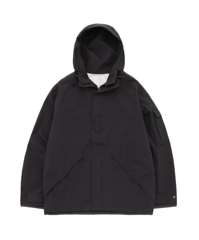 ブラック ナイロンファー ジャケット 2L NYLON GORE-TEX Cruiser Jacket(L(MEN) K/ブラック): nanamica