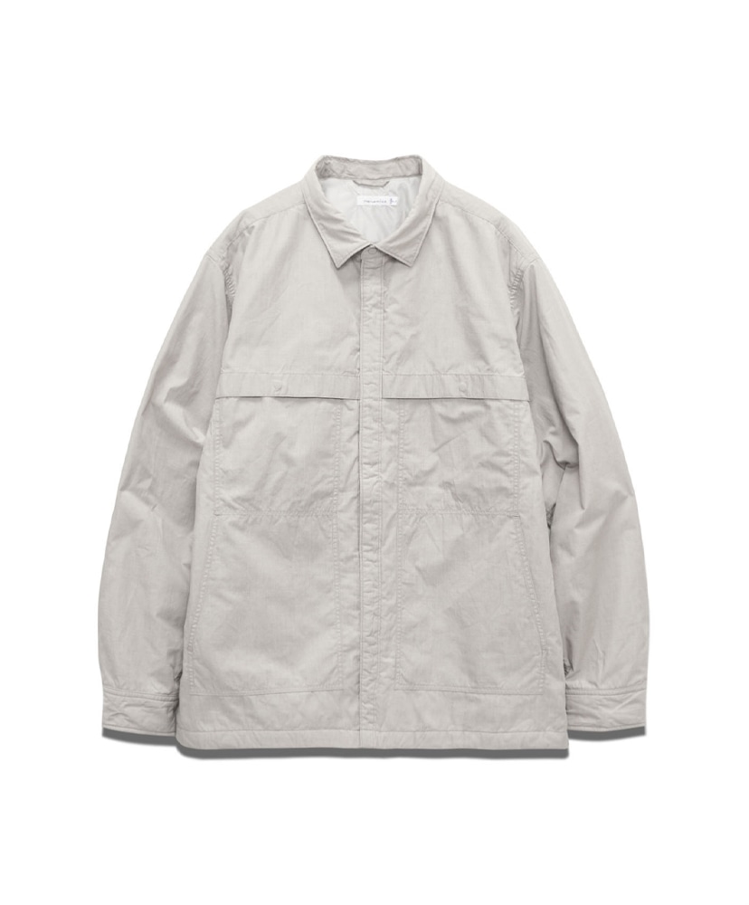 ○★新品未使用 nanamica インサレーションシャツジャケット ブラウン L nanamica / Insulation Crew Jacket