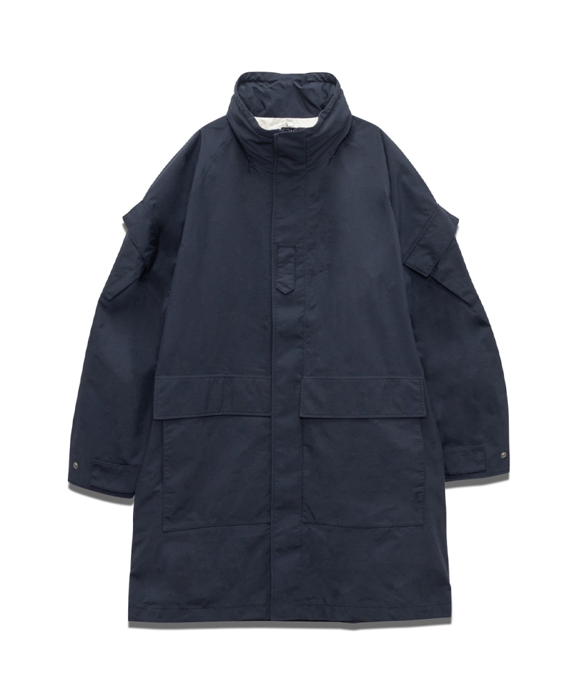 2L NYLON GORE-TEX Cruiser Coat(M(MEN) K/ブラック): nanamica