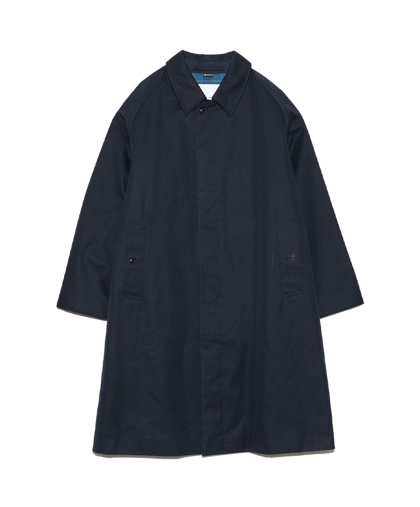 2L Cotton GORE-TEX Balmacaan Coat(M(MEN) N/ネイビー): nanamica