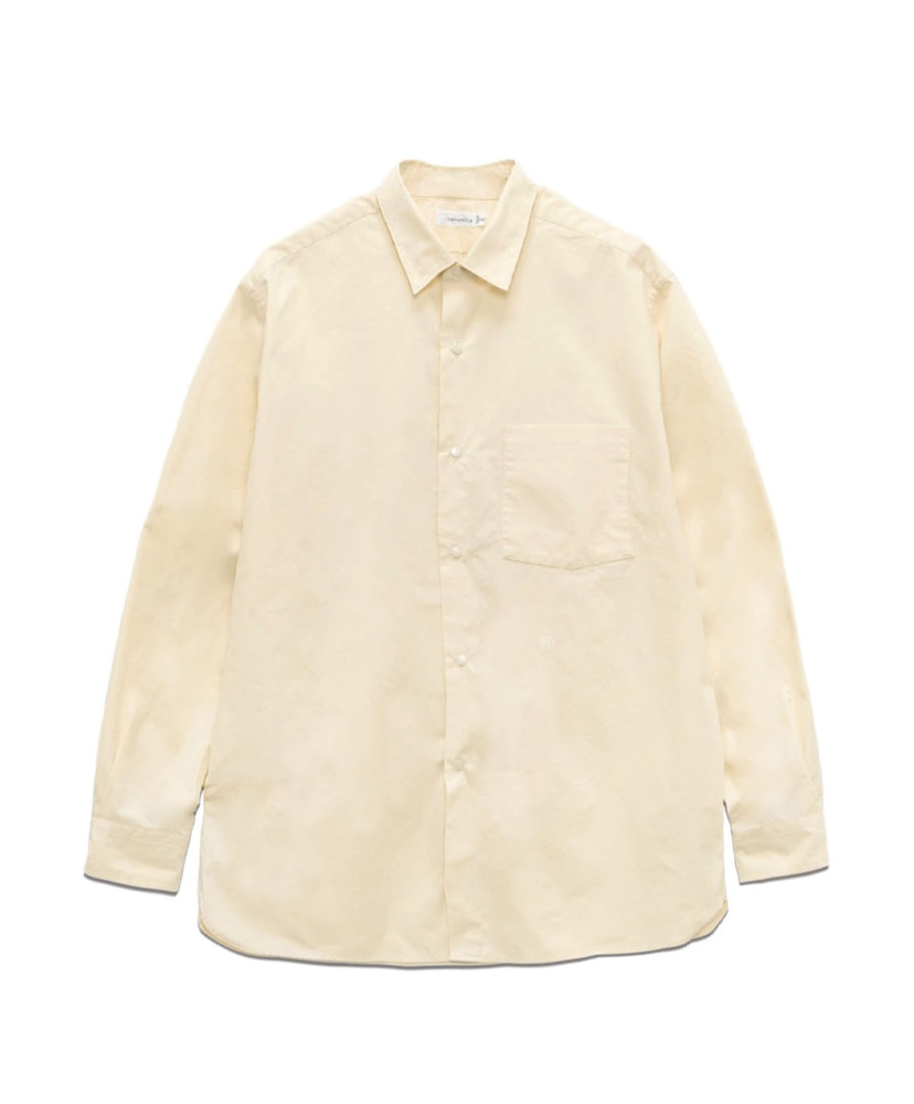 niceness カシミア デミグラブ Regular Collar Wind Shirt(0(WOMEN) Cream Yellow/クリーム