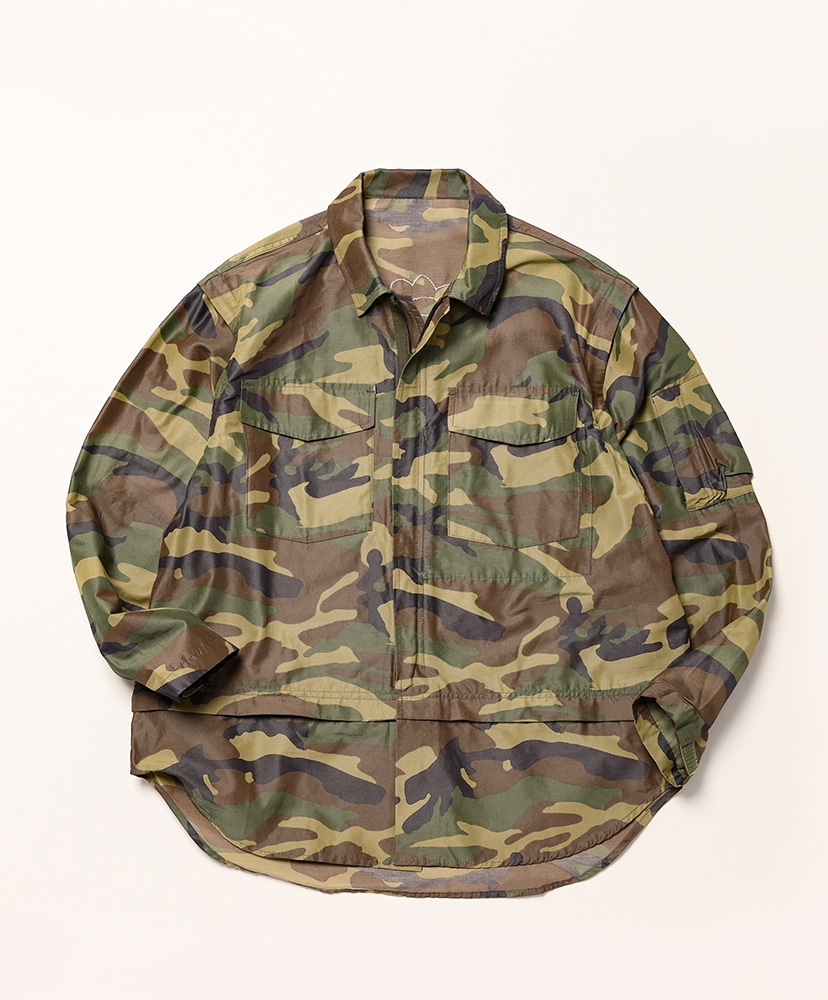 パラドックスZIPシャツCAMO(L(MEN) Camo/カモ): BRU NA BOINNE