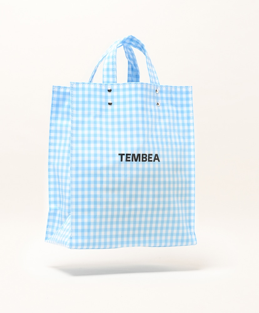 Paper Tote Medium - PVC(ONE Gingham Black/ギンガムブラック