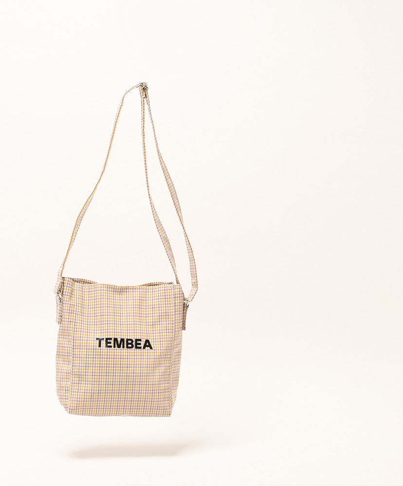 Mini Shoulder - PVC(ONE Check Beige×Yellow/チェックベージュ
