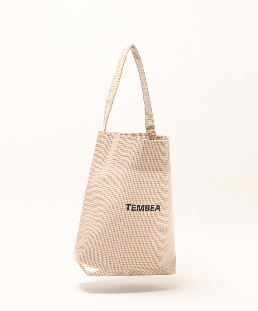 Baguette Tote Medium - PVC(ONE Check Beige-Yellow/チェックベージュ