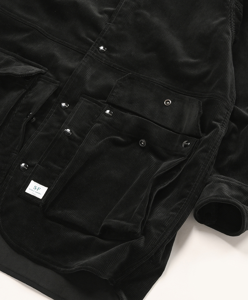 Cutivator Coat - 9W Corduroy Black/ブラック M(MEN)