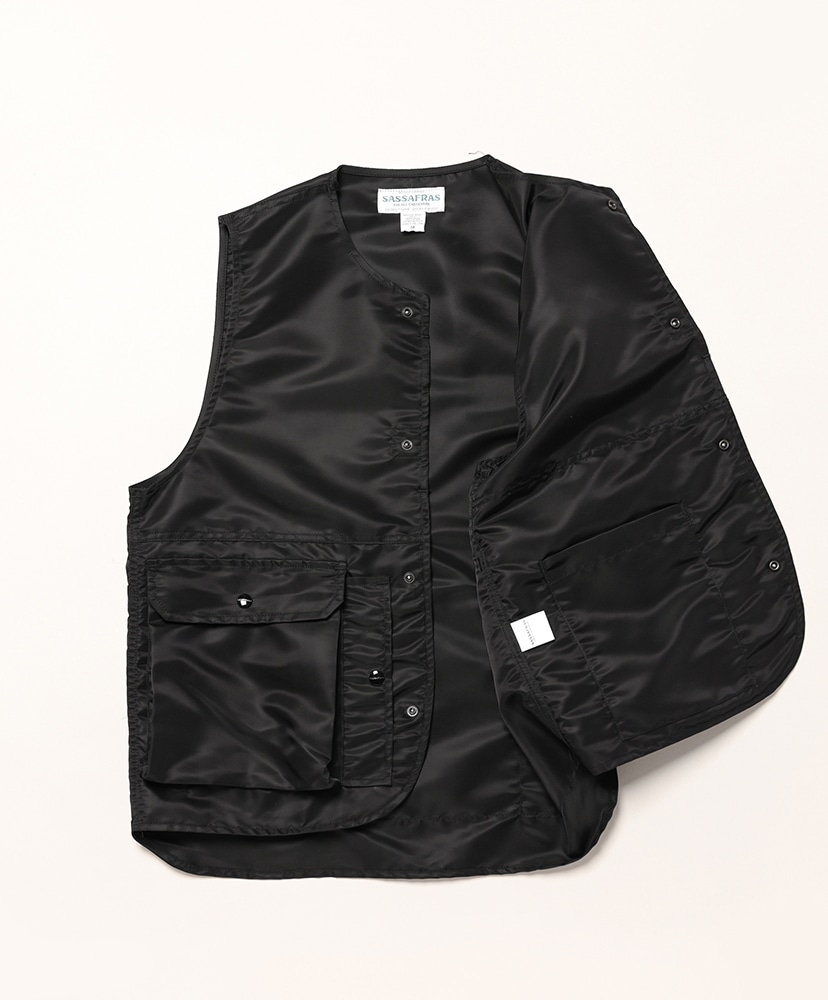 Cultivator Vest - Recycle Nylon Twill Black/ブラック L(MEN)