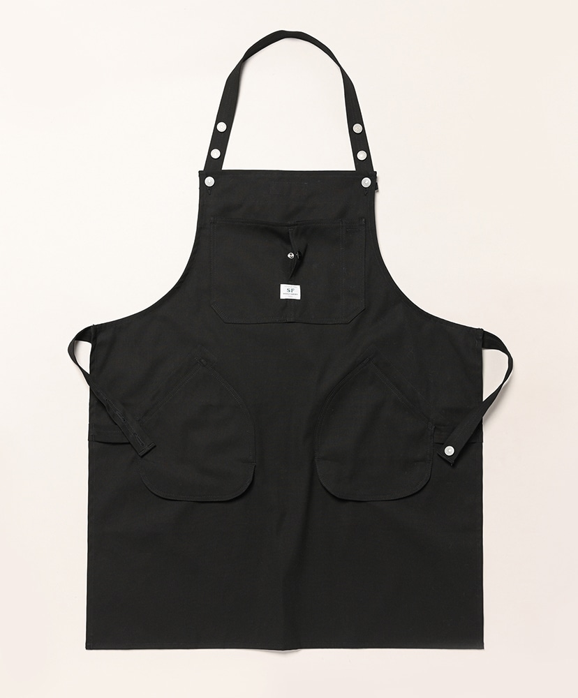 Watering Apron - Canvas(F(MEN) Black/ブラック): SASSAFRAS