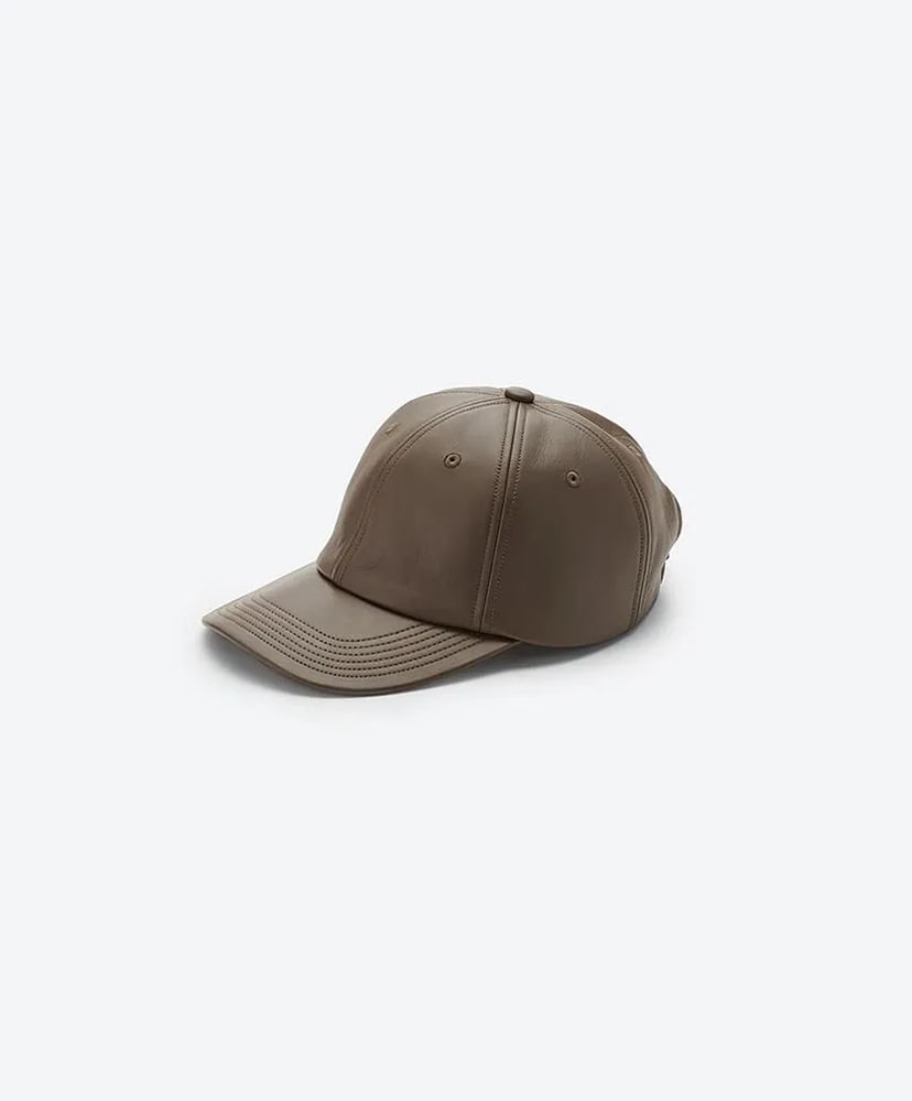 MYYY252813 Lambskin 6Panel Cap(F Black/ブラック): KIJIMA
